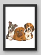 Cuadro Retrato Personalizado Mascotas Estilo Película Disney - Miniatura 19