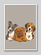 Cuadro Retrato Personalizado Mascotas Estilo Película Disney - Miniatura 24