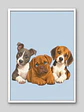 Cuadro Retrato Personalizado Mascotas Estilo Película Disney - Miniatura 26