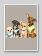 Cuadro Retrato Personalizado Mascotas Estilo Película Disney - Miniatura 34