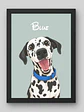 Cuadro Retrato Personalizado Mascotas Estilo Película Disney - Miniatura 3