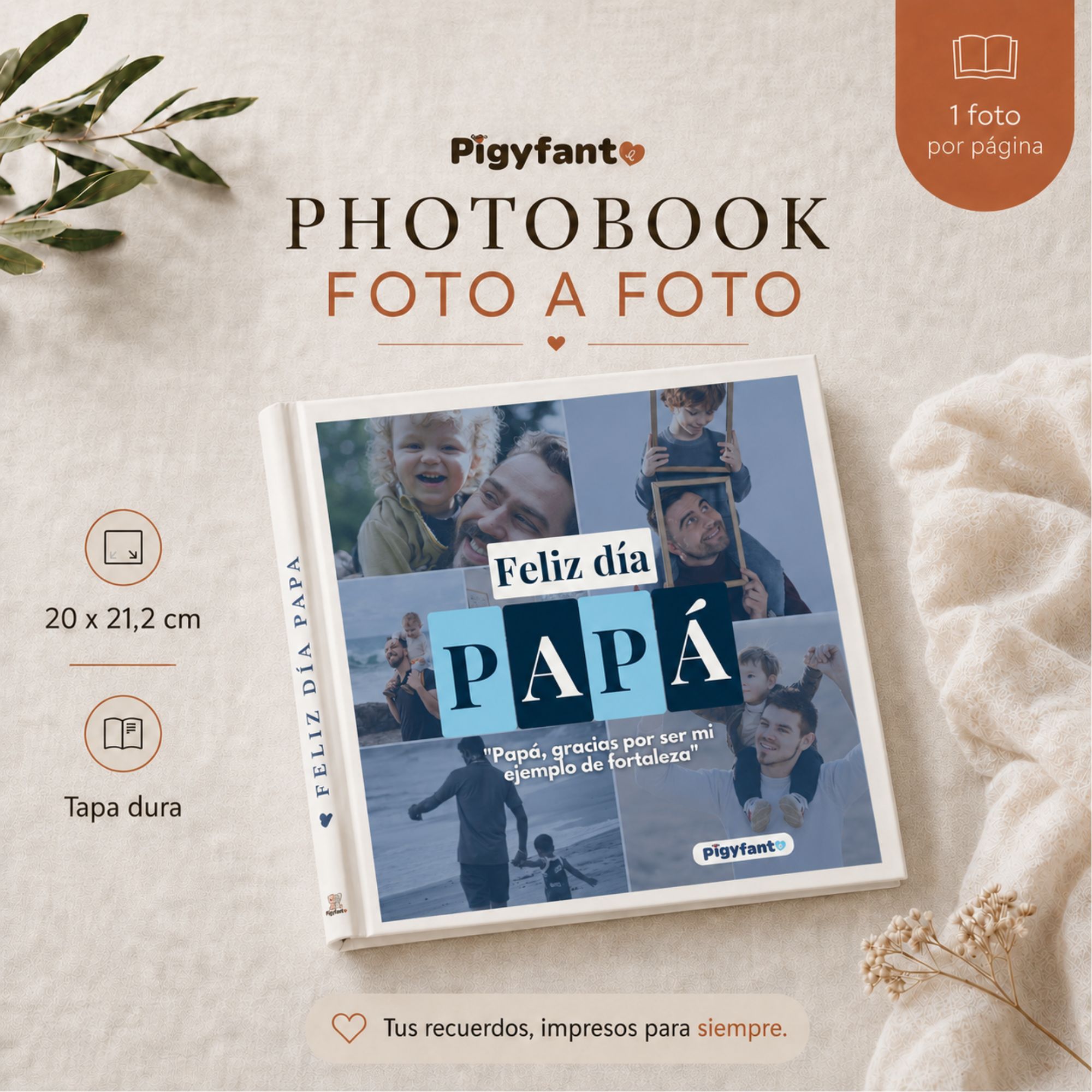 Photobook Papá y Yo — Foto a Foto 1