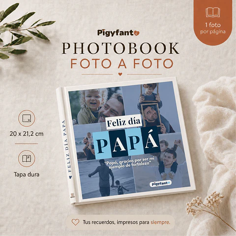 Photobook Papá y Yo — Foto a Foto