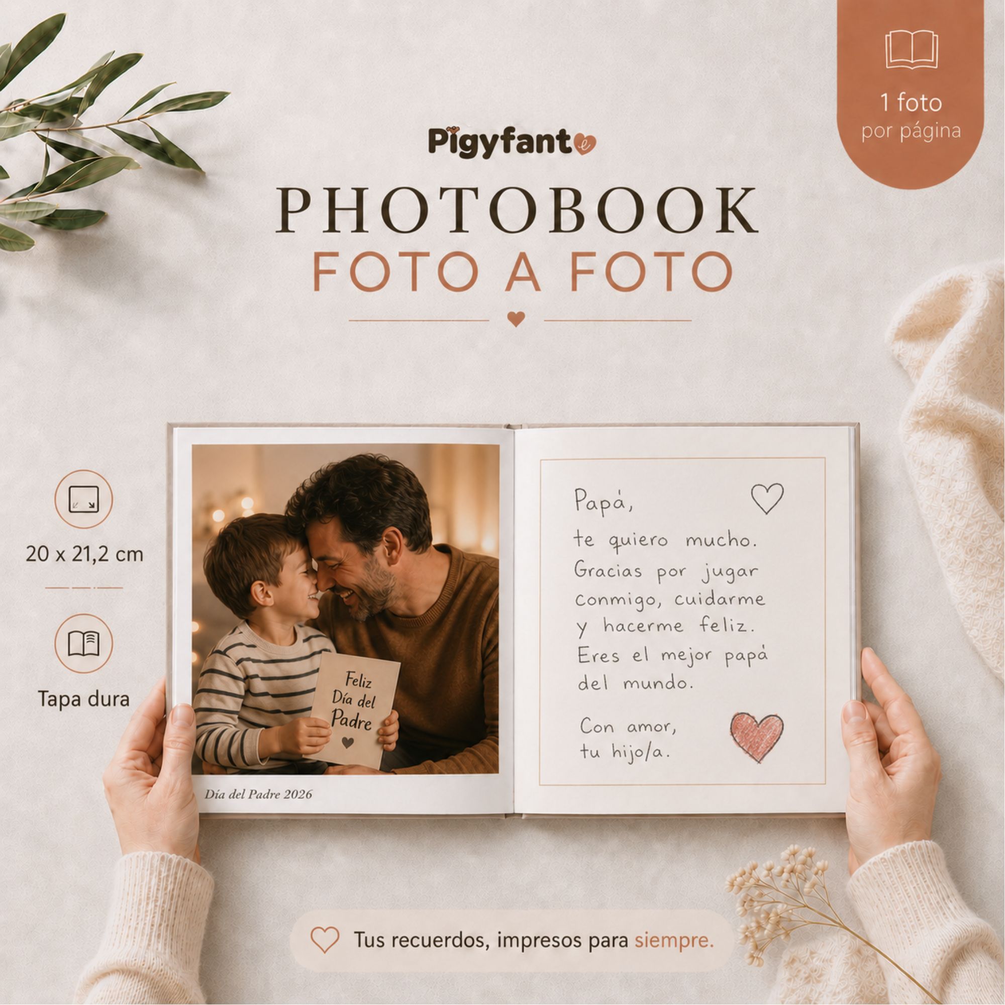 Photobook Papá y Yo — Foto a Foto 2