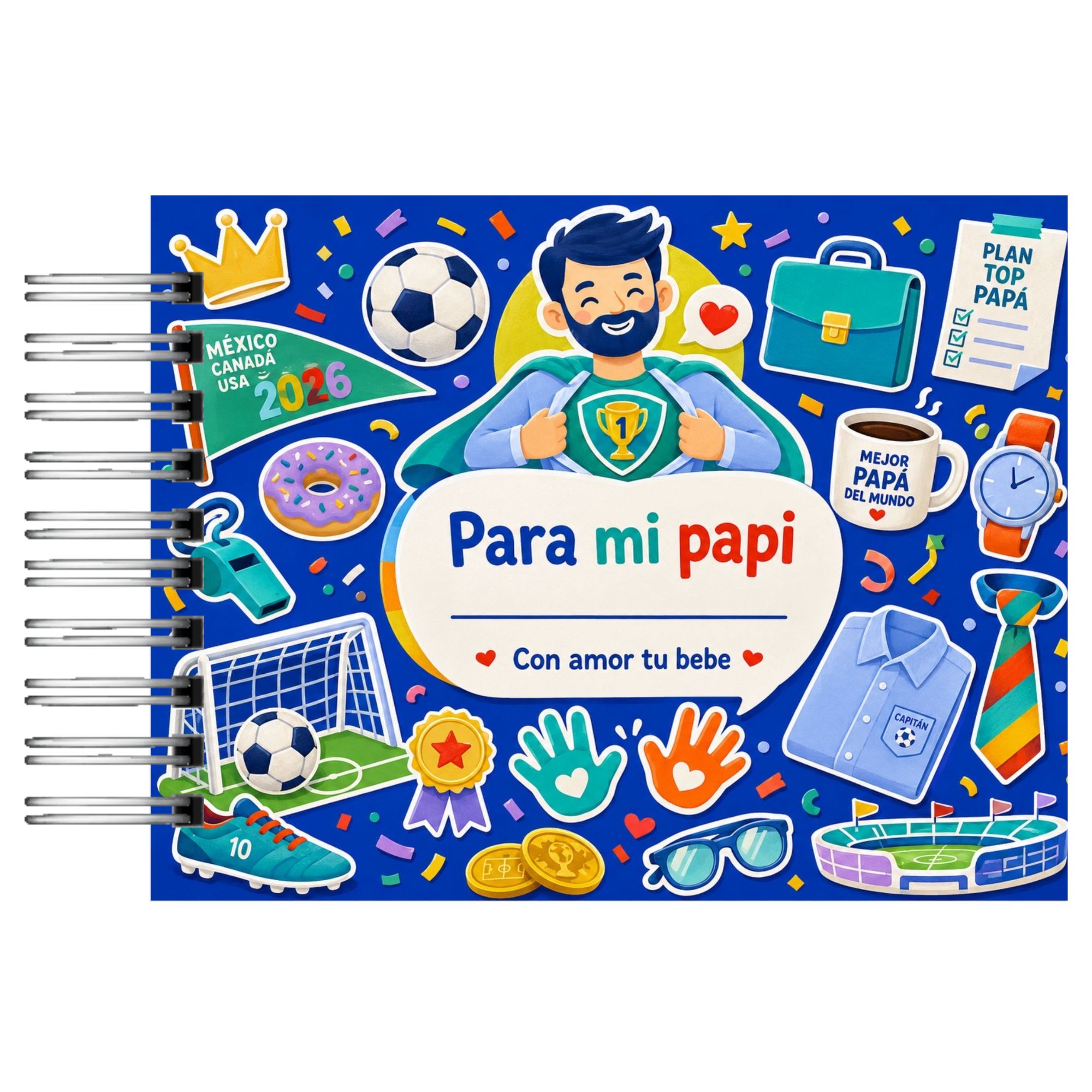 Álbum de Fotos Papá Edición Mundial 2026 5