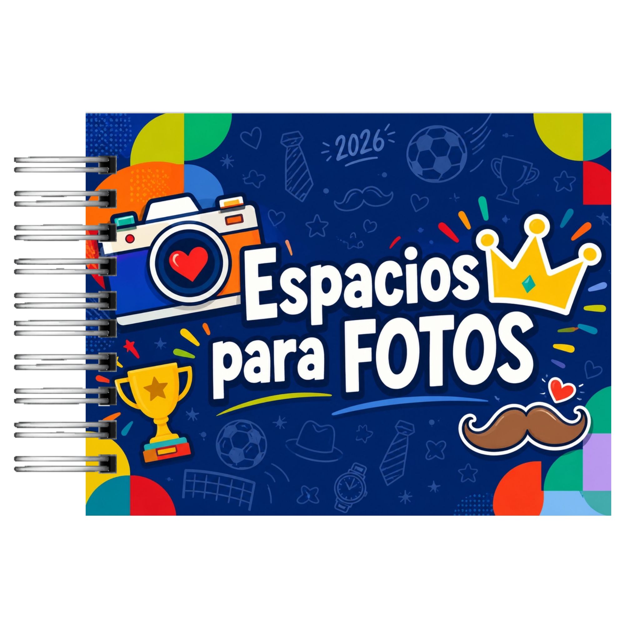 Álbum de Fotos Papá Edición Mundial 2026 12