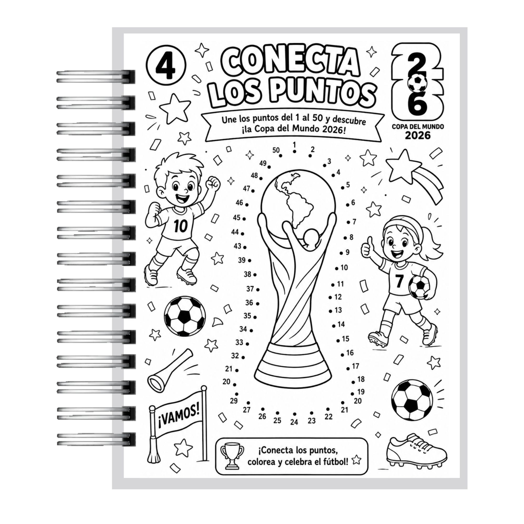 Libro de Actividades Mascotas Mundialistas 2026 6