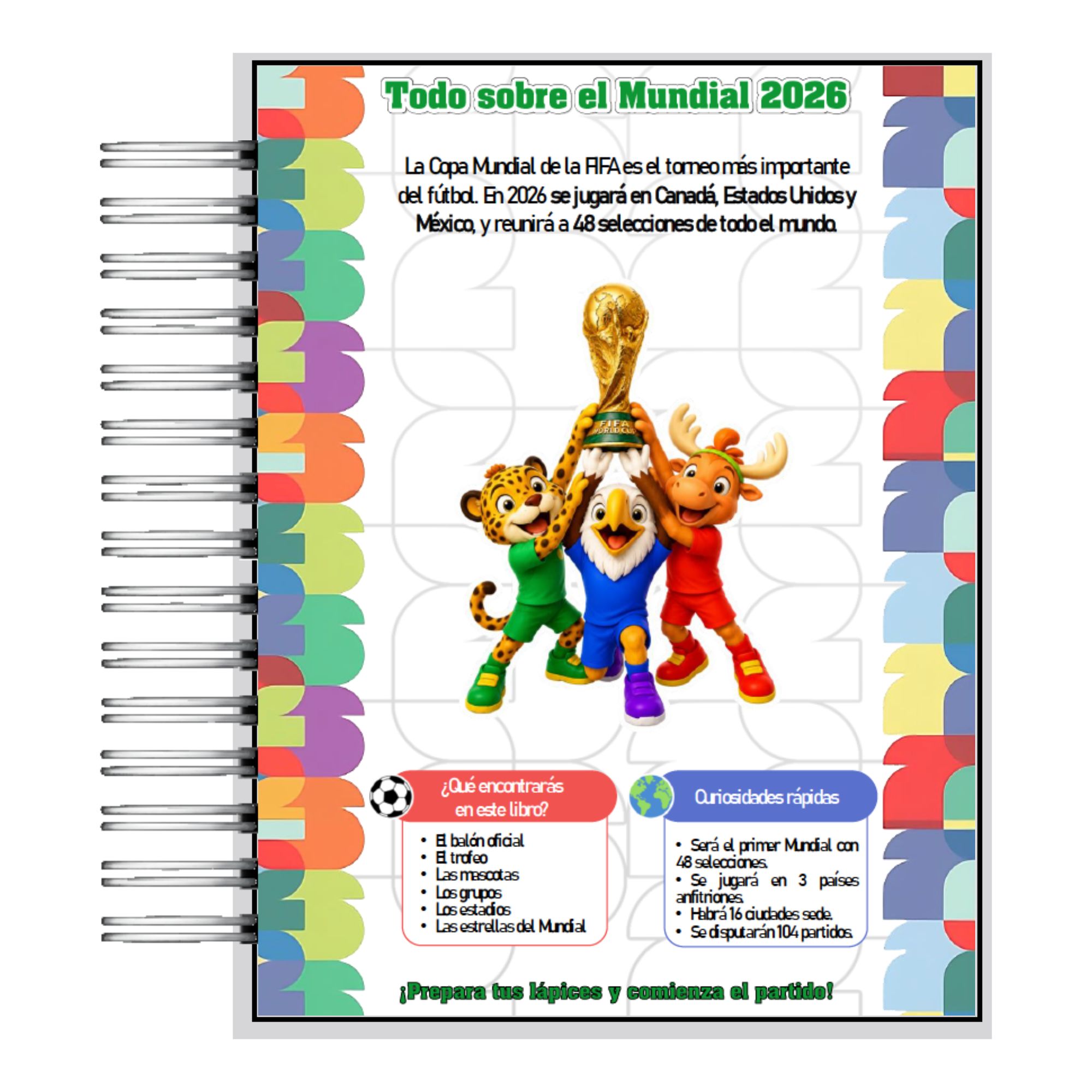 Libro para Colorear del Mundial 2026 3