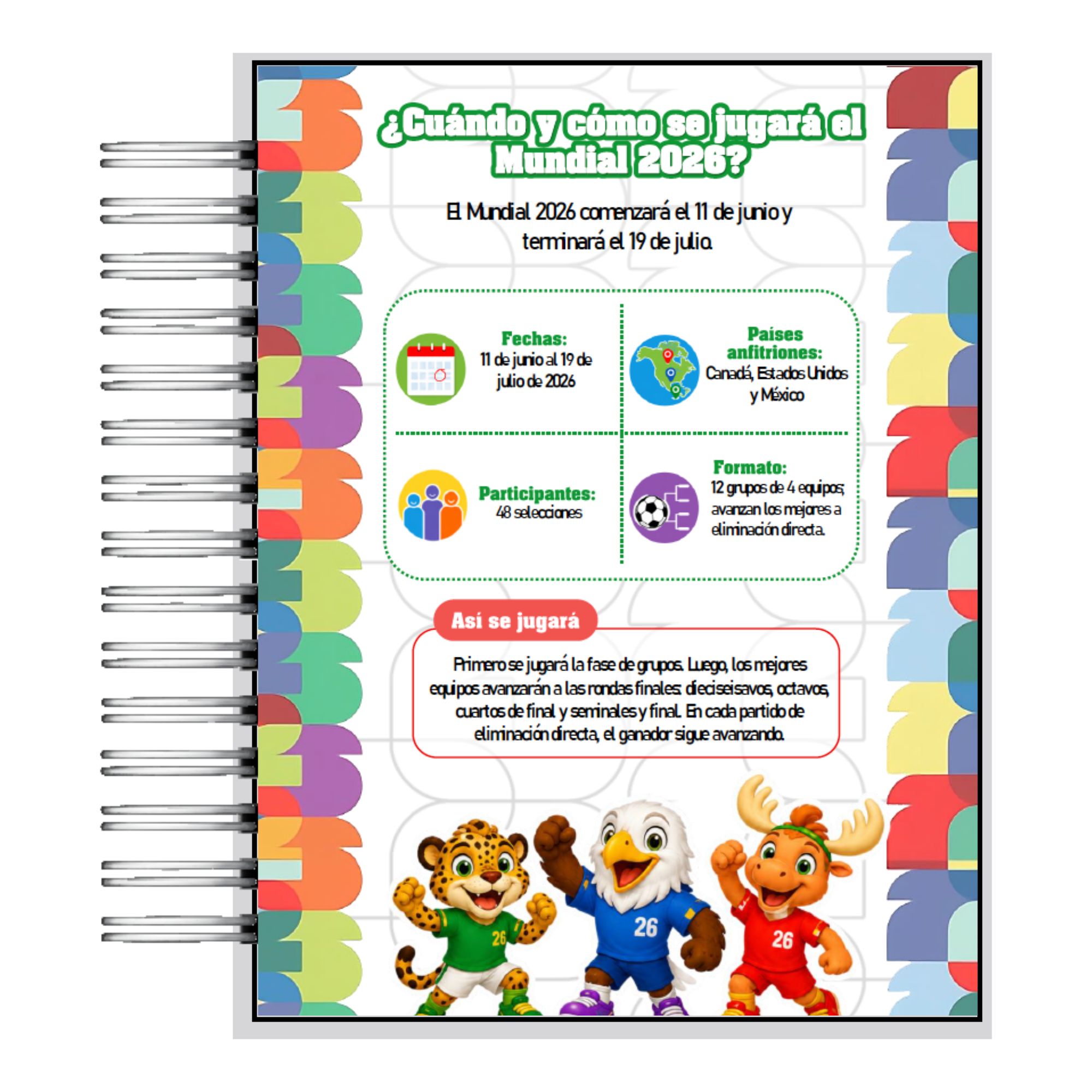 Libro para Colorear del Mundial 2026 4