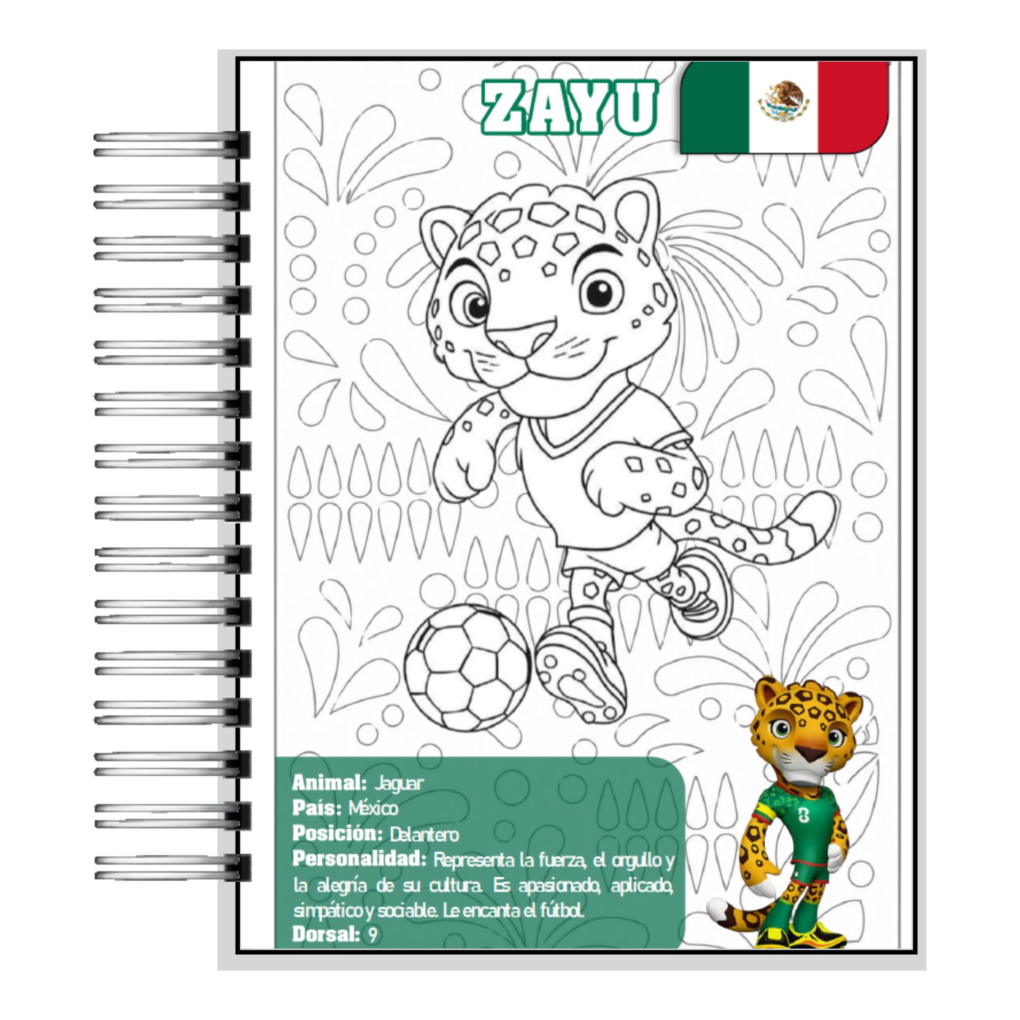 Libro para Colorear del Mundial 2026 7