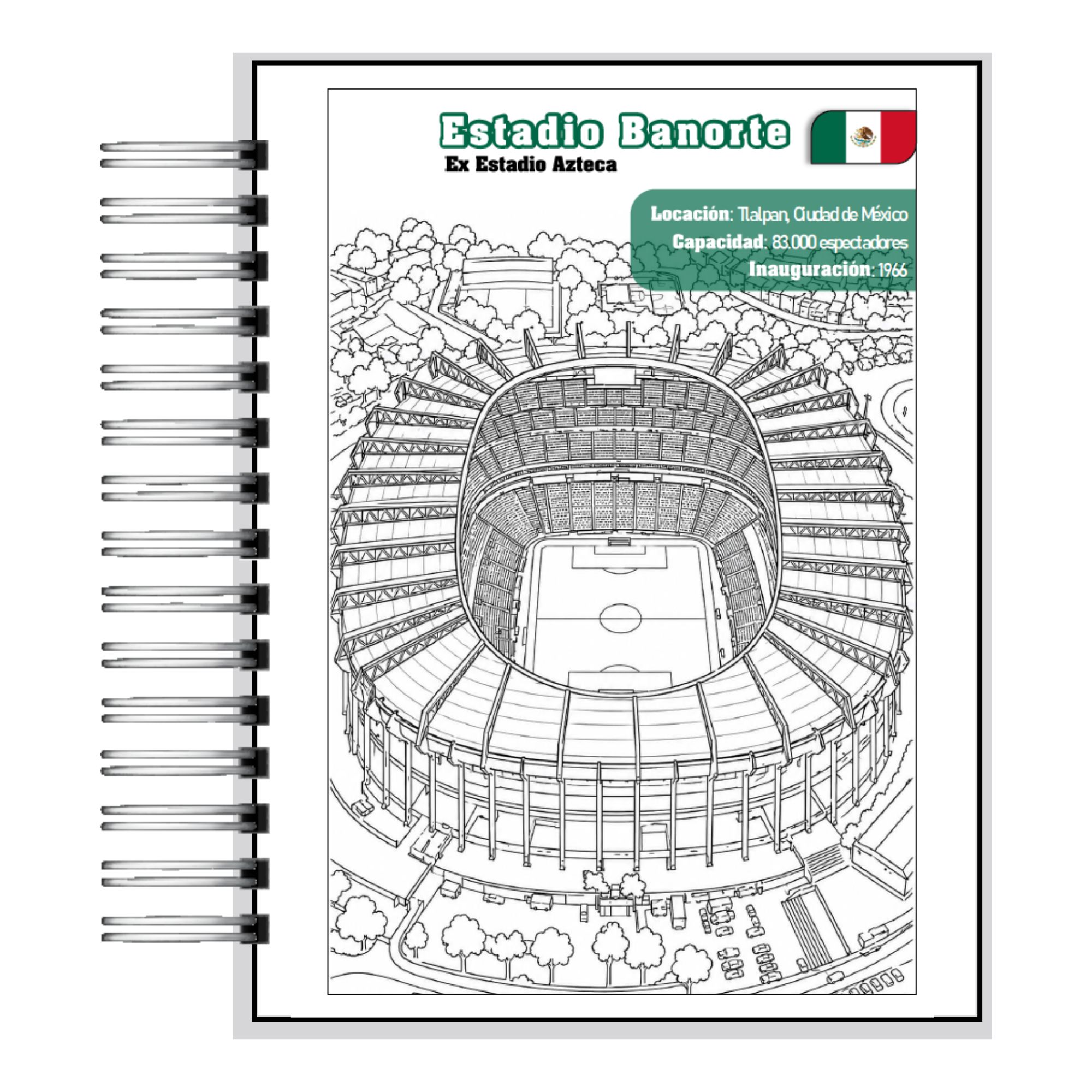 Libro para Colorear del Mundial 2026 8