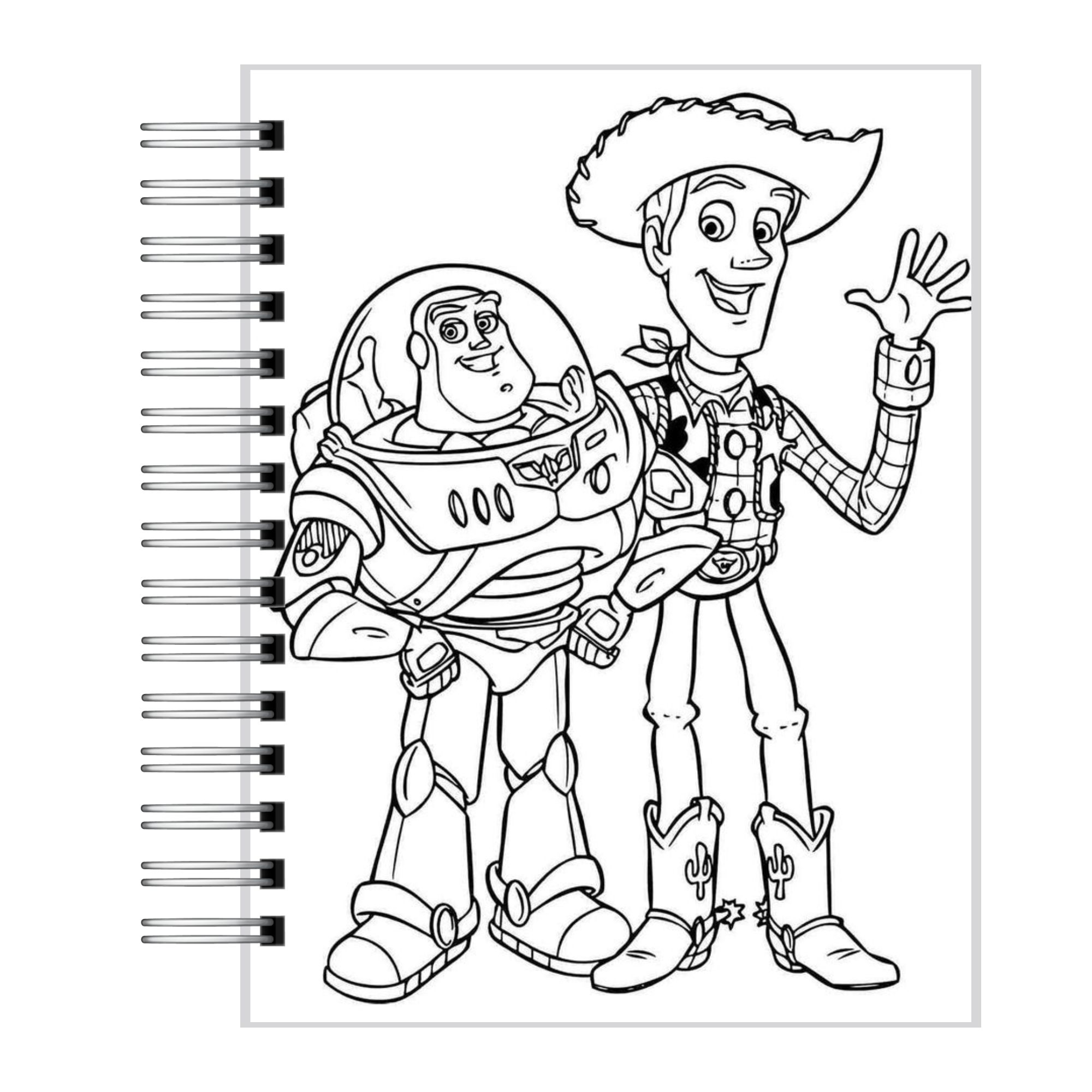 Libro para Colorear de Toy Story 3