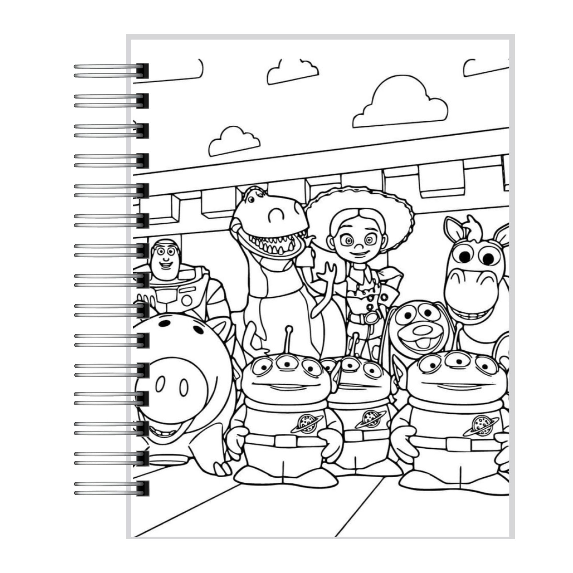 Libro para Colorear de Toy Story 4