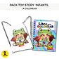 Pack Toy Story Infantil -Libro para Colorear + Mochila Morral - Miniatura 2