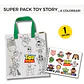 Super Pack Toy Story - Libro para Colorear + Bolsa para Pintar - Miniatura 1