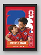 Cuadro Personalizado Papá Mundialista 2026 - Hasta 5 Personas - Miniatura 1