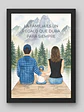 Cuadro Familiar Personalizado -Acuarela de Amor - Miniatura 1