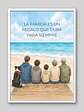 Cuadro Familiar Personalizado -Acuarela de Amor - Miniatura 6