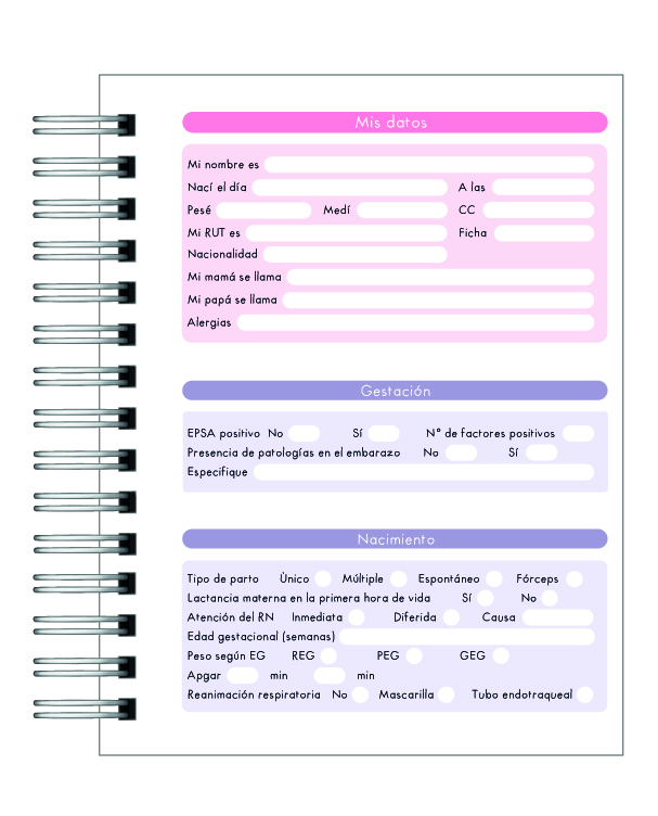 Cuaderno de Control Pediátrico Niña Aventura  4