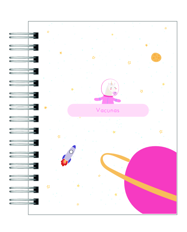 Cuaderno de Control Pediátrico Niña Aventura  8