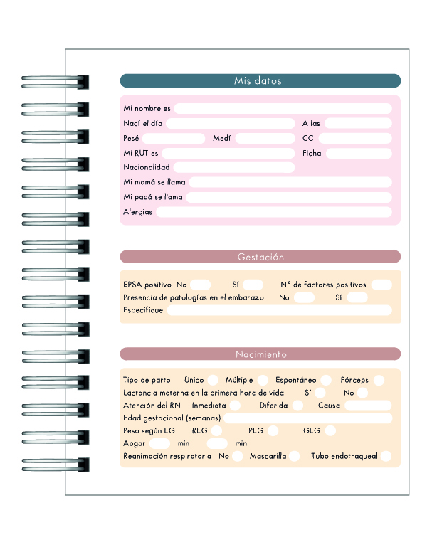 Cuaderno de Control Pediátrico Niño Aventura  4