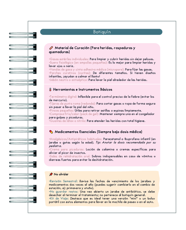 Cuaderno de Control Pediátrico Niño Aventura  6