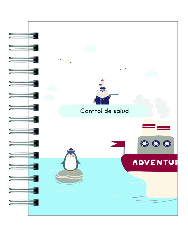 Cuaderno de Control Pediátrico Niño Aventura  7