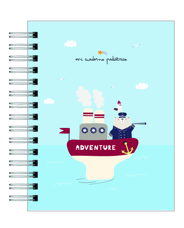 Cuaderno de Control Pediátrico Niño Aventura  1