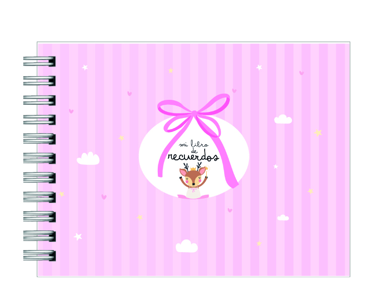Libro de Recuerdos del Bebé Niña 