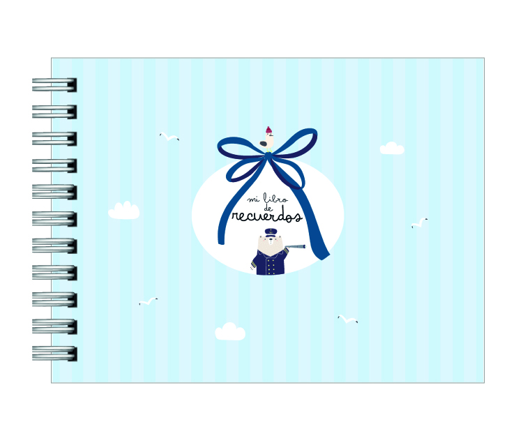 Libro de Recuerdos del Bebé Niño 