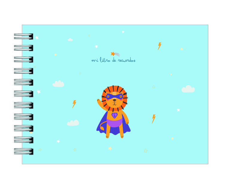 Libro de Recuerdos del Bebé Niño 