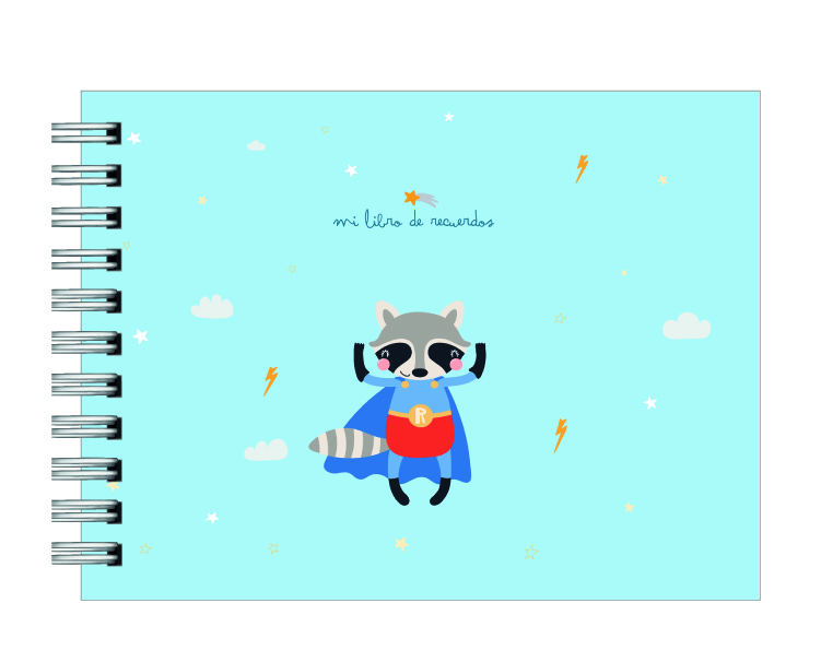 Libro de Recuerdos del Bebé Niño 