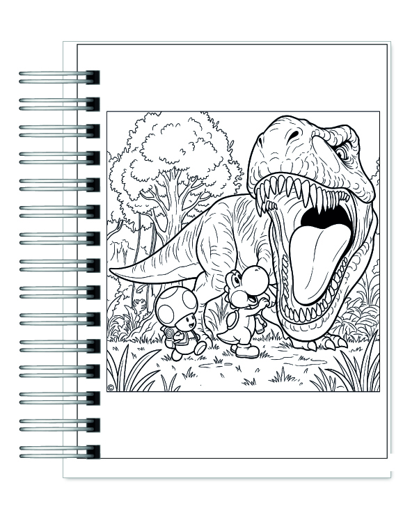 Libro para Colorear Super Mario Galaxy 4
