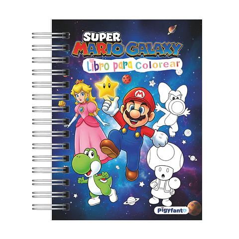 Libro para Colorear Super Mario Galaxy