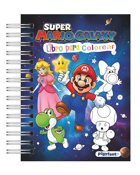 Libro para Colorear Super Mario Galaxy