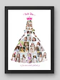 Cuadro Personalizado Princesa Mágica con Collage de Fotos - Miniatura 1