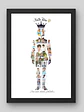 Cuadro Personalizado Príncipe Mágico con Collage de Fotos - Miniatura 1