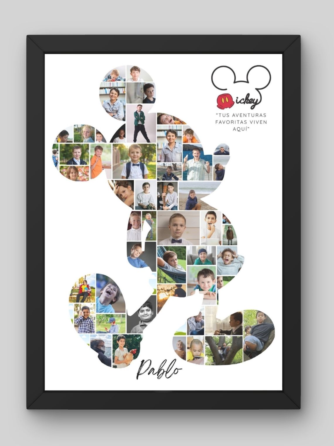 Cuadro Personalizado Mickey Mágico  1