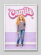 Cuadro Ilustración Personalizada Estilo Barbie - Miniatura 2