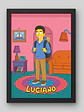 Cuadro Ilustración Personalizada Chico Simpson - Miniatura 1