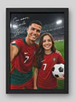 Cuadro Personalizado Mi Selfie con Cristiano Ronaldo - Miniatura 2
