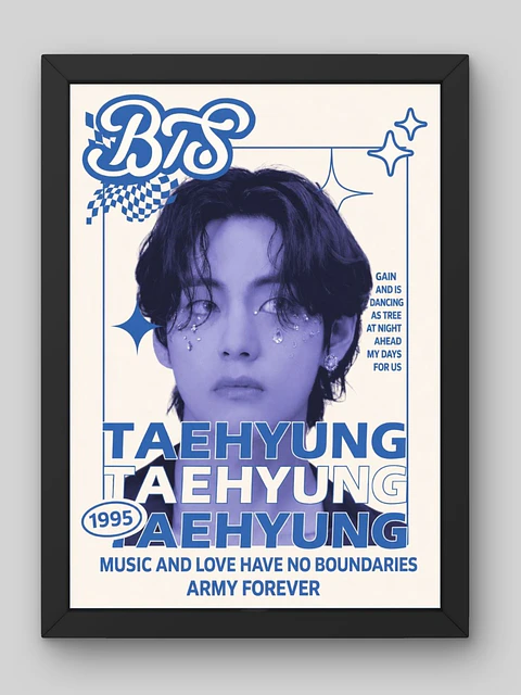 Cuadro BTS Magazine Edition Colección Individual por Integrante