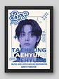 Cuadro BTS Magazine Edition Colección Individual por Integrante - Miniatura 1