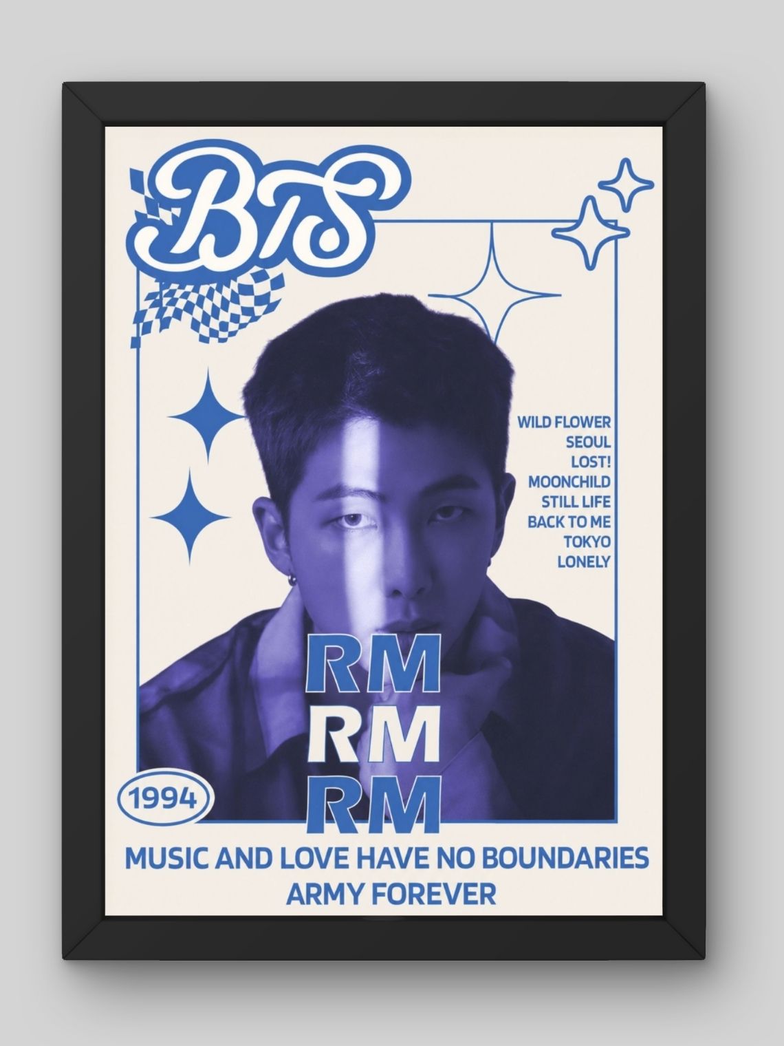 Cuadro BTS Magazine Edition Colección Individual por Integrante 7