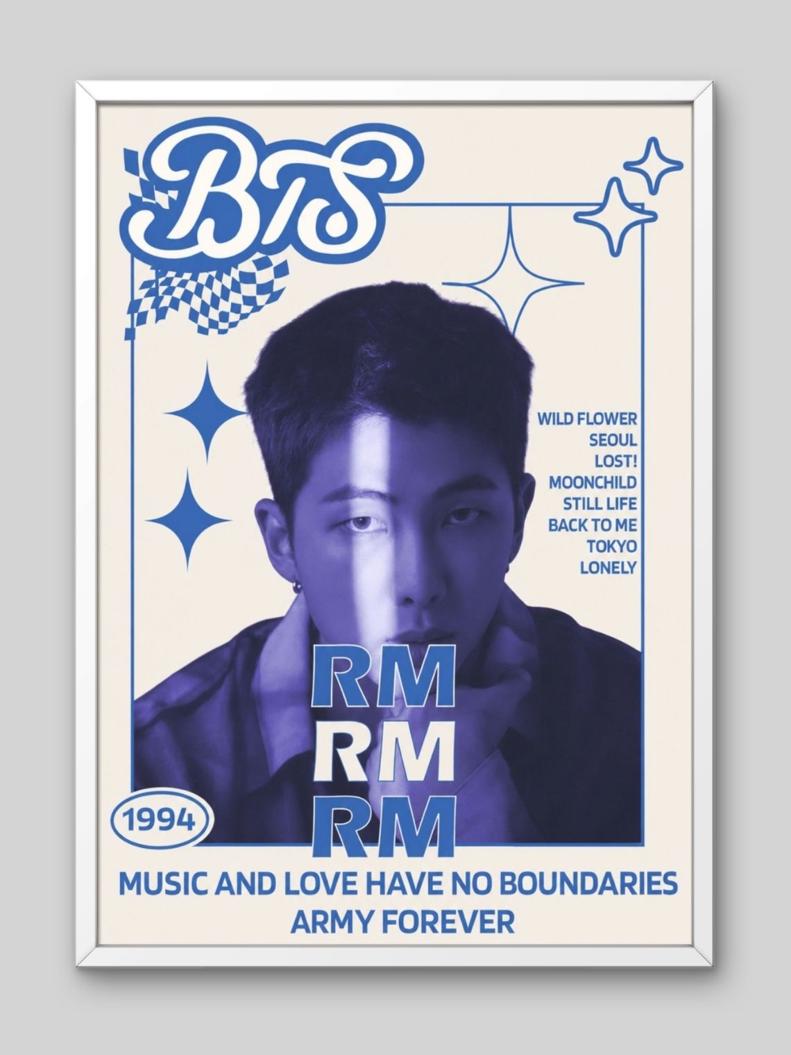 Cuadro BTS Magazine Edition Colección Individual por Integrante 8