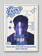 Cuadro BTS Magazine Edition Colección Individual por Integrante - Miniatura 8