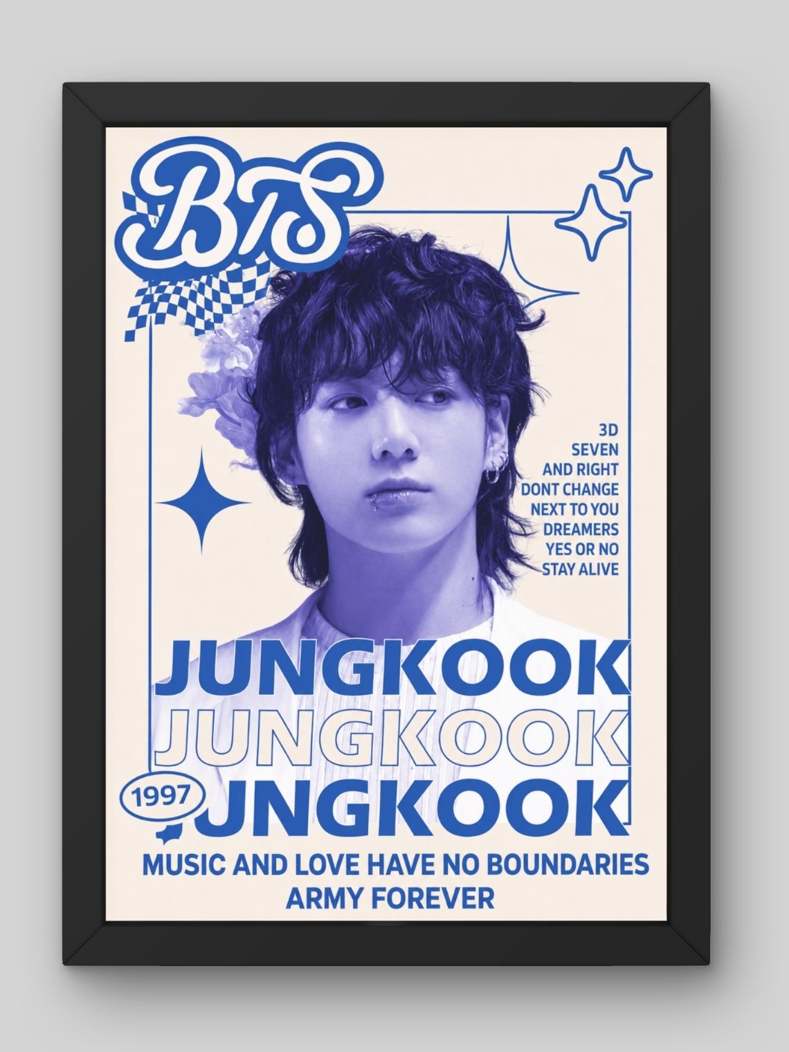 Cuadro BTS Magazine Edition Colección Individual por Integrante 11