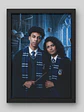 Cuadro Fotomontaje Personalizado Harry Potter: Elige cualquiera de las 4 Escuelas