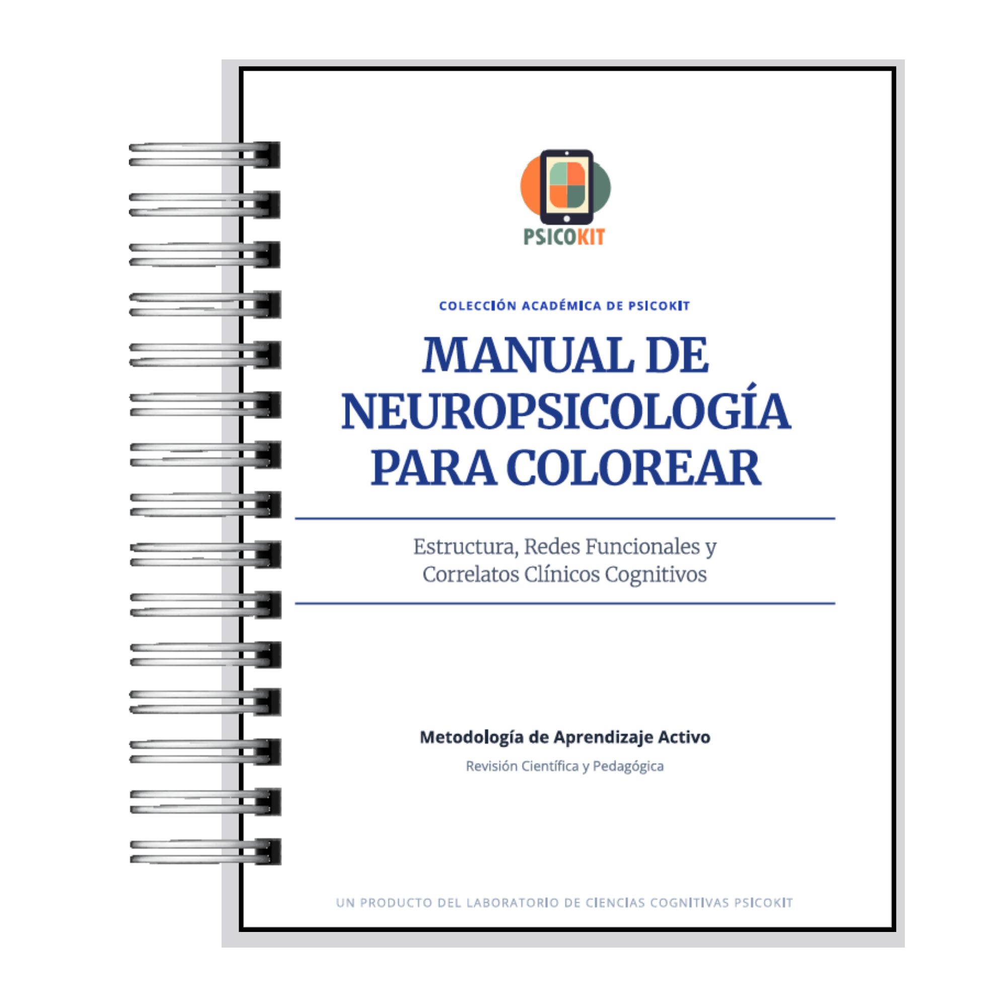 Manual de Neuropsicología para Colorear - Aprendizaje Activo y Neuroanatomía 2