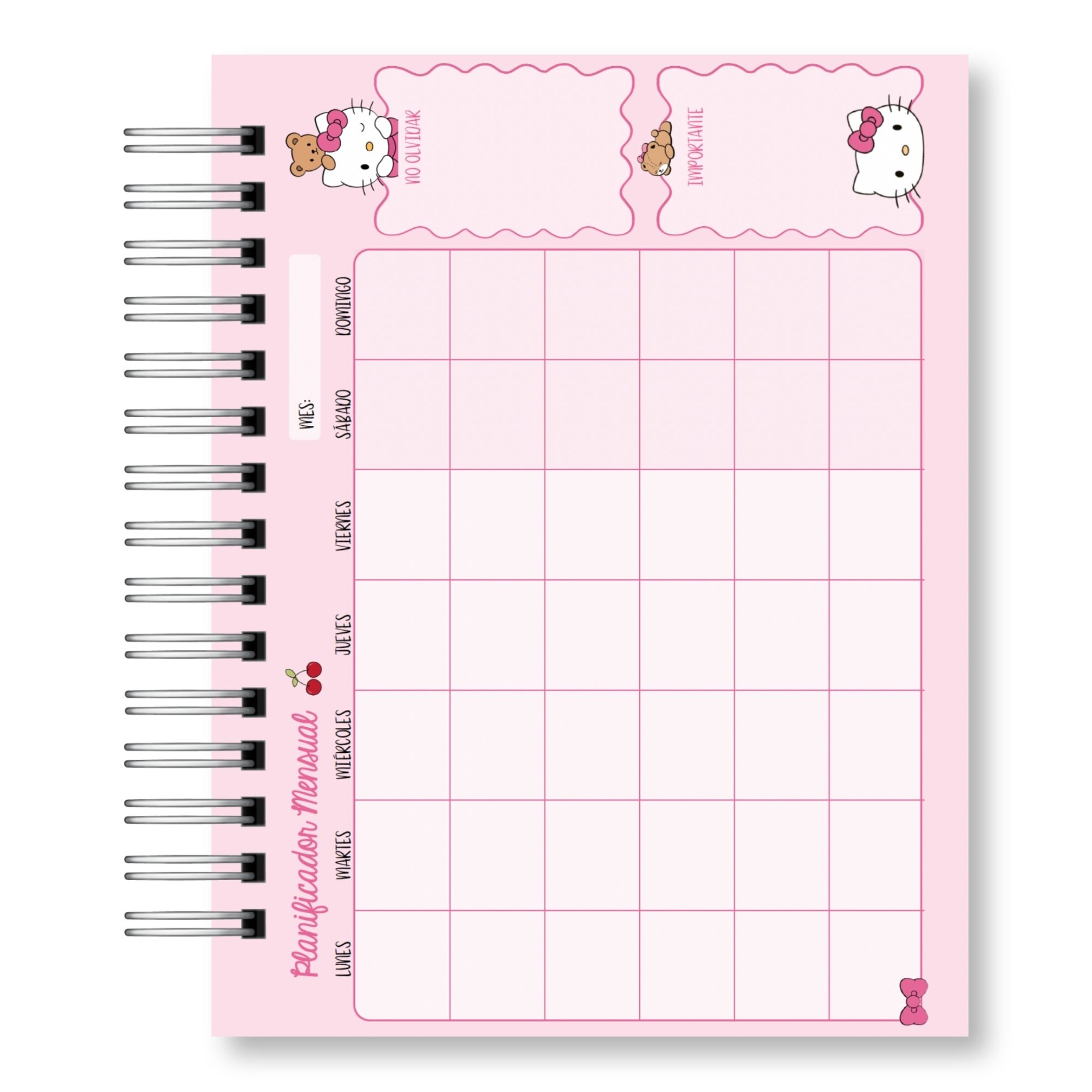 Agenda Hello Kitty 2027 5